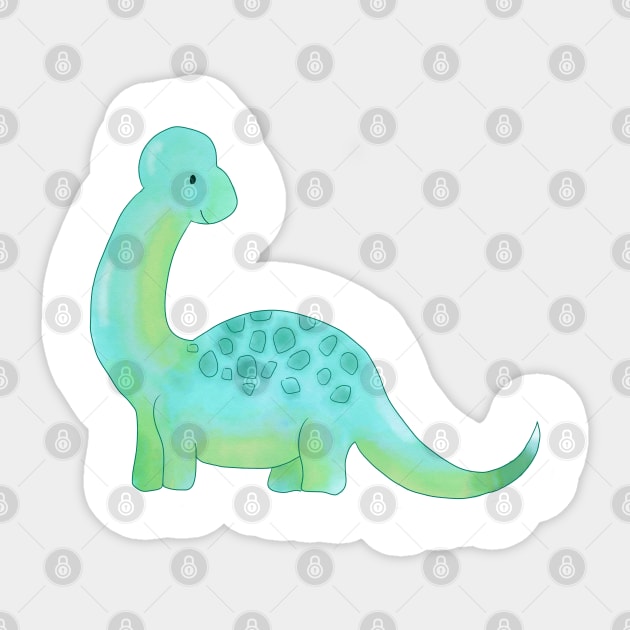 Stegosaurus Sticker by RocksNMills